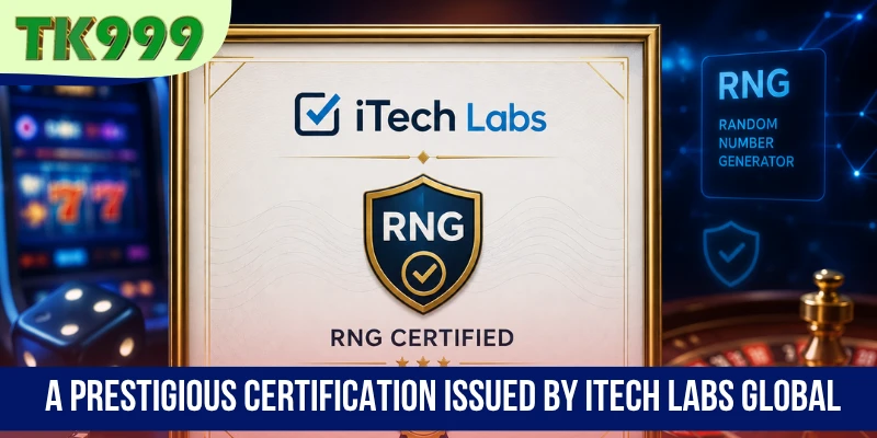 A prestigious certification issued by iTech Labs global