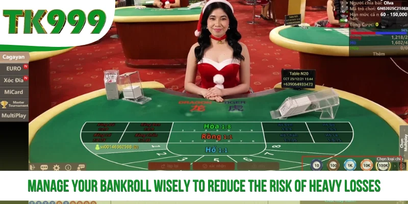Manage Your Bankroll Wisely to Reduce the Risk of Heavy Losses