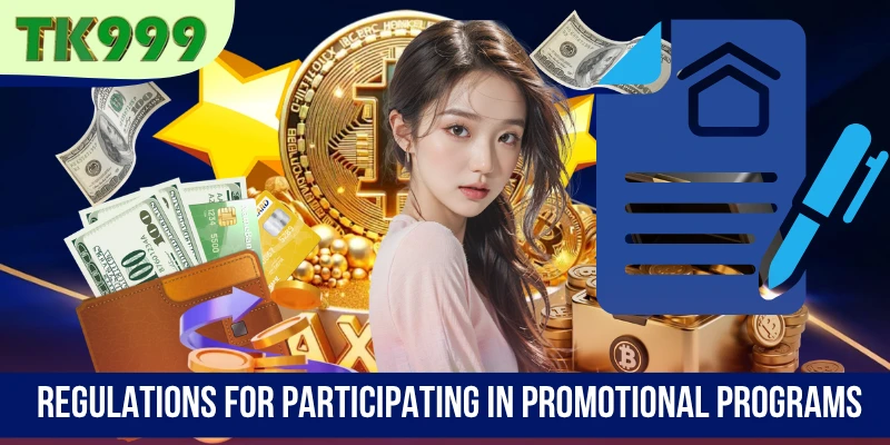 Regulations for participating in promotional programs