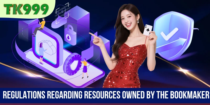 Regulations regarding resources owned by the bookmaker