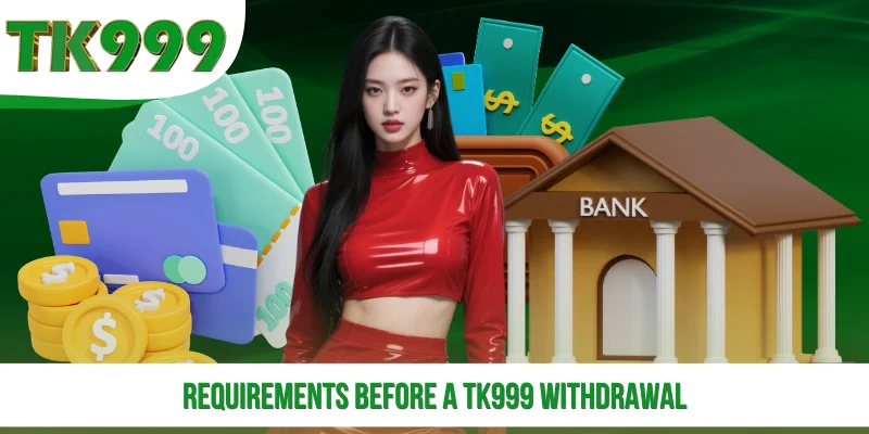 Requirements Before a TK999 Withdrawal