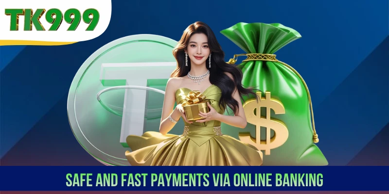 Safe and fast payments via online banking