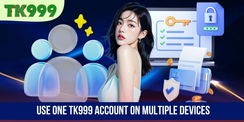 Use one TK999 account on multiple devices